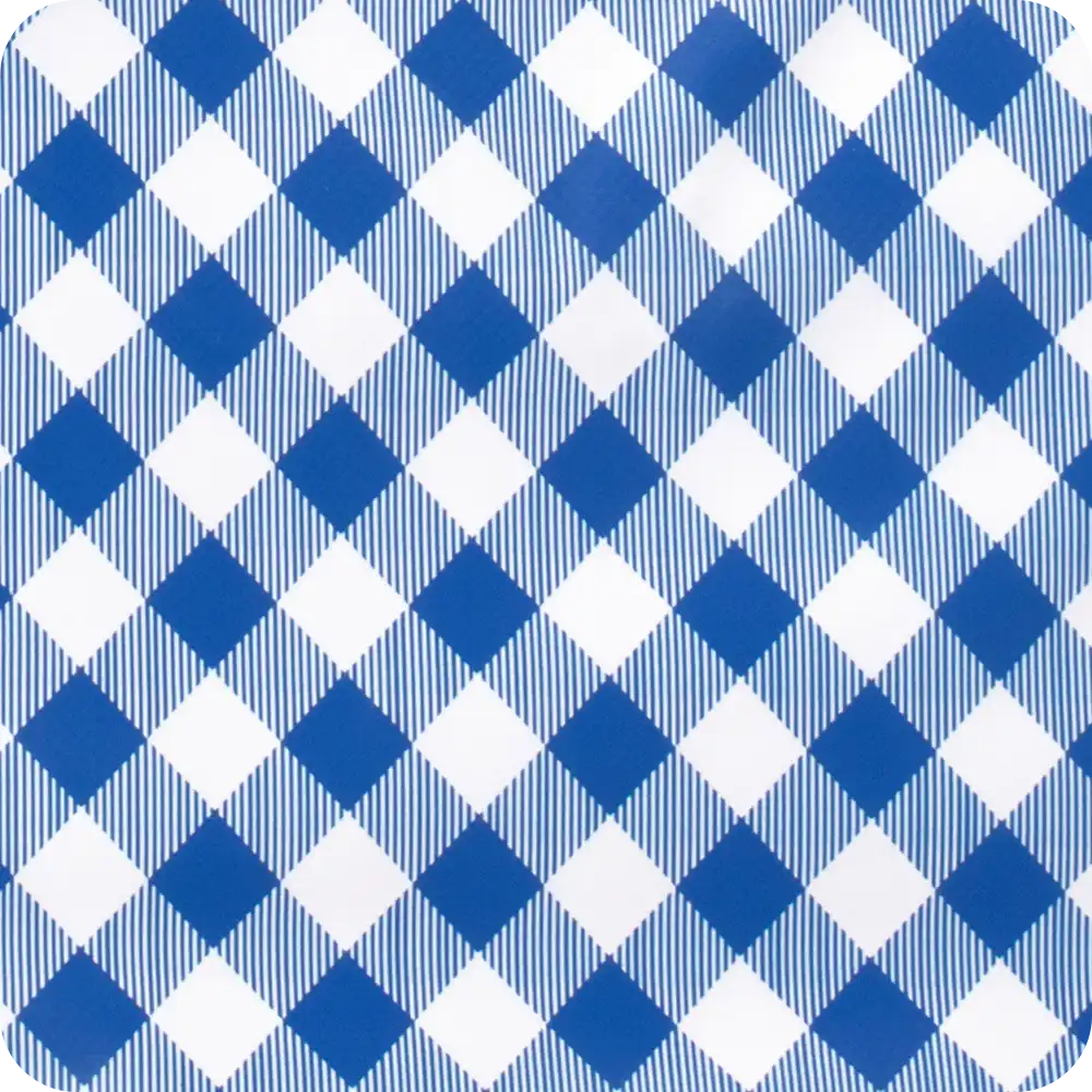 Gameday Gingham Royal Zippi 36 Cooler