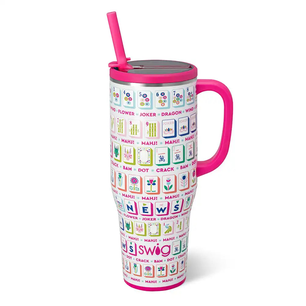 Mahjong Tiles Mega Mug 40oz