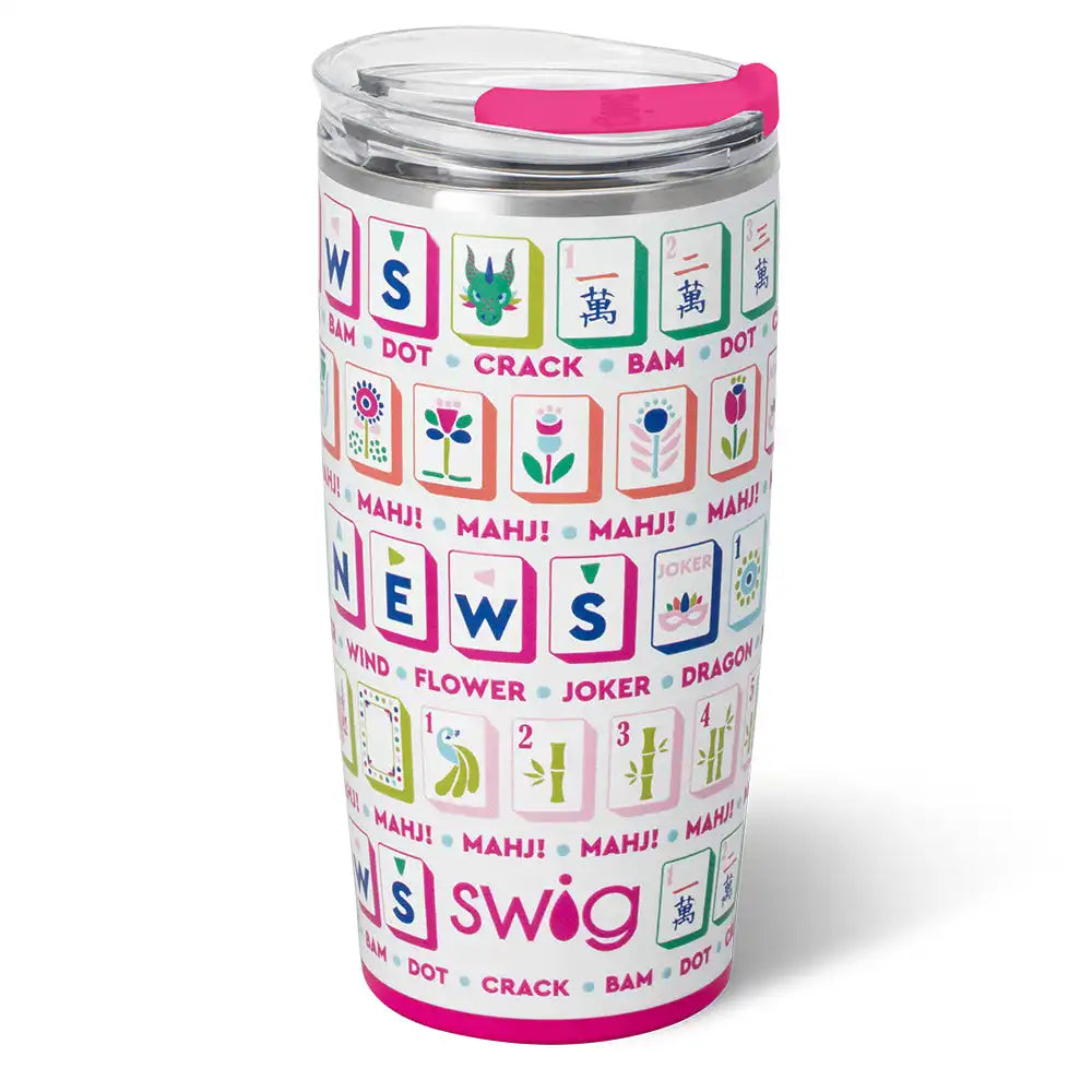 Mahjong Tiles Tumbler 22oz