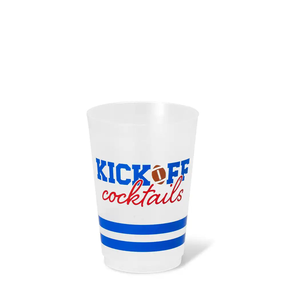 Kickoff Cocktails Royal + Red Frost Flex Cup 20oz (Set of 8)
