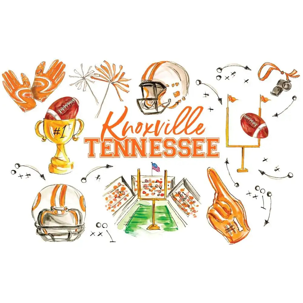 Tailgates in Knoxville Mega Mug 40oz