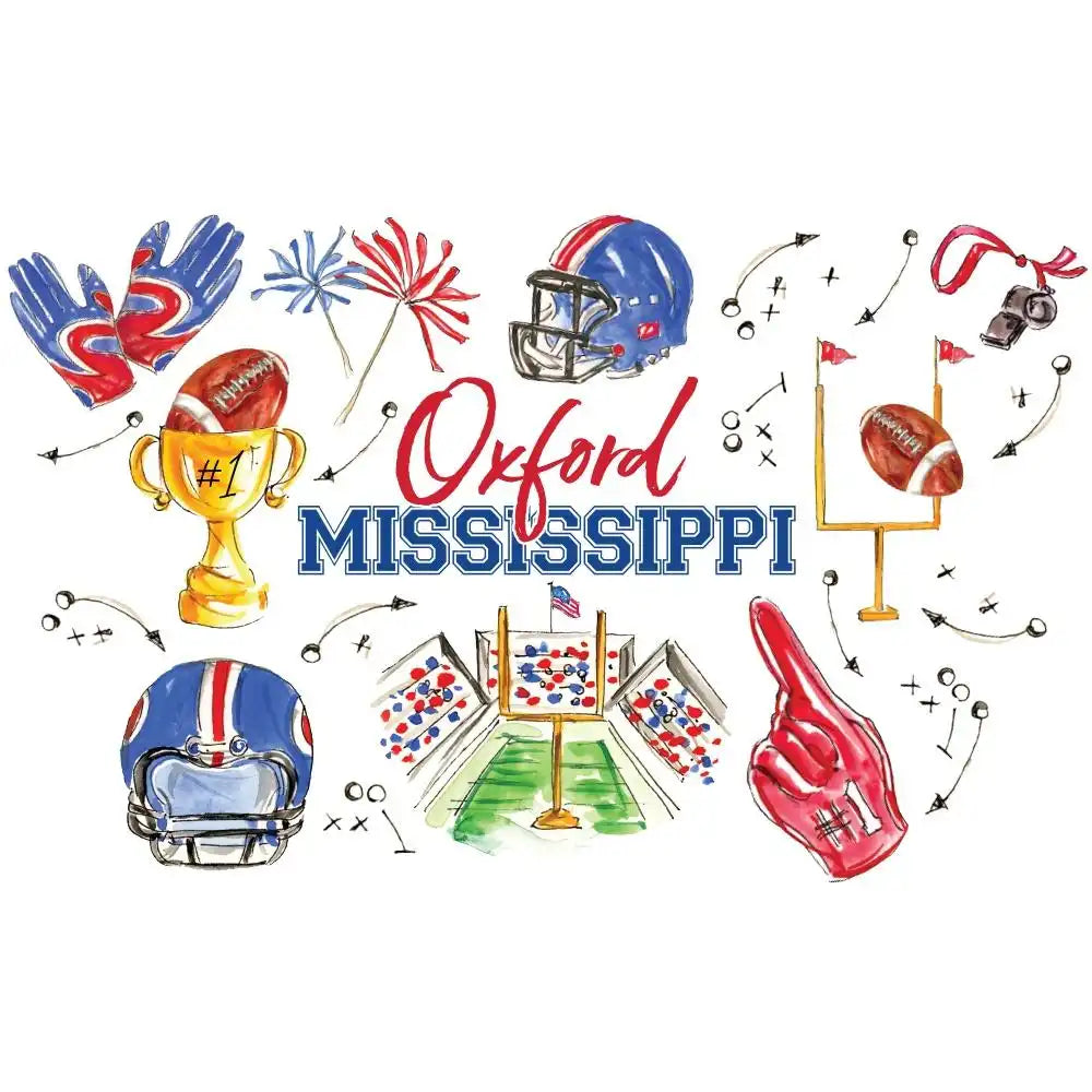 Tailgates in Oxford Frost Flex Cup 20oz (Set of 8)