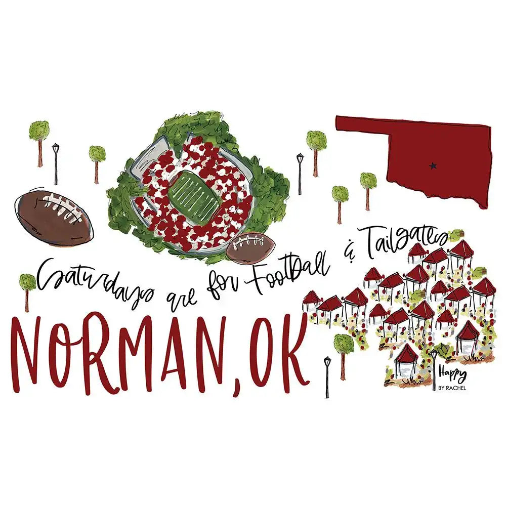 Saturdays in Norman Party Cup 24oz