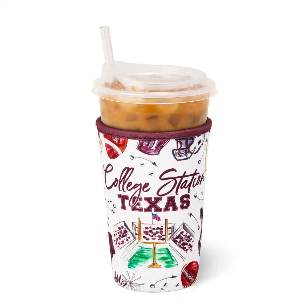Tailgates in College Station Medium Iced Cup Coolie