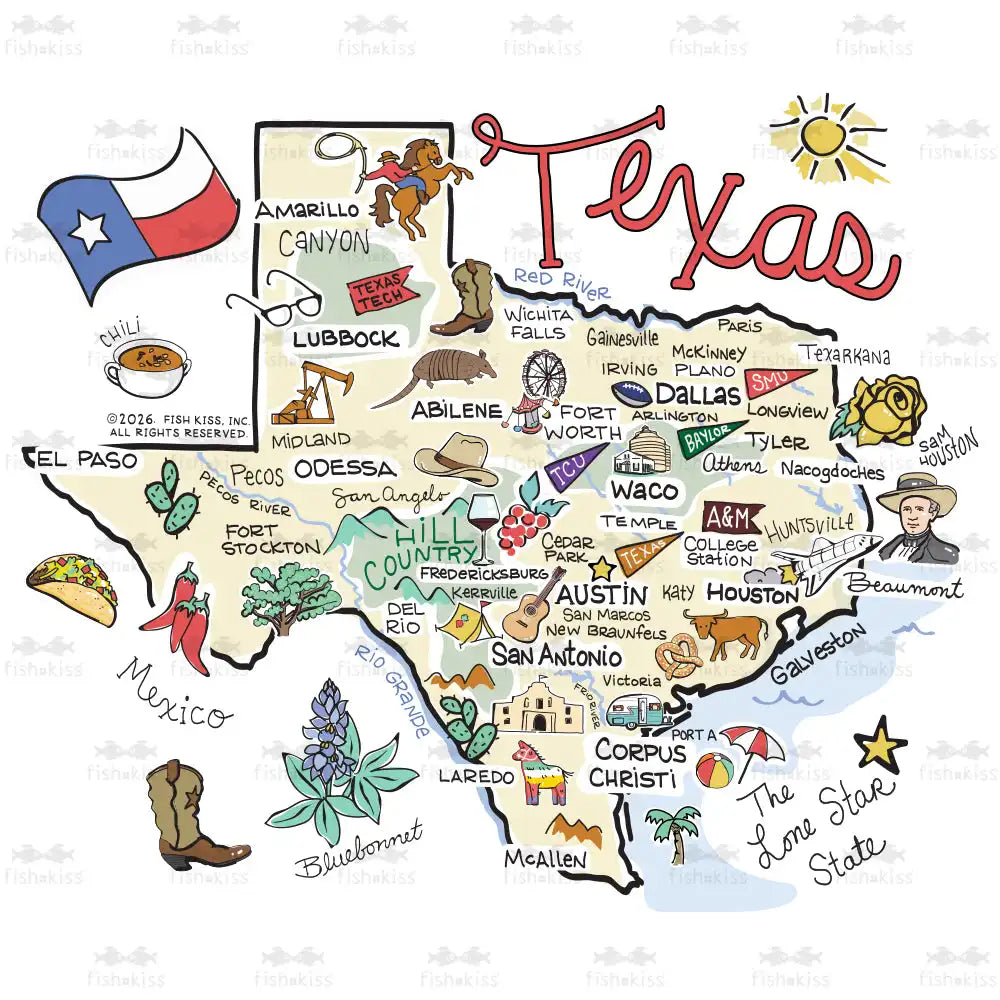 Texas Medium Iced Cup Coolie