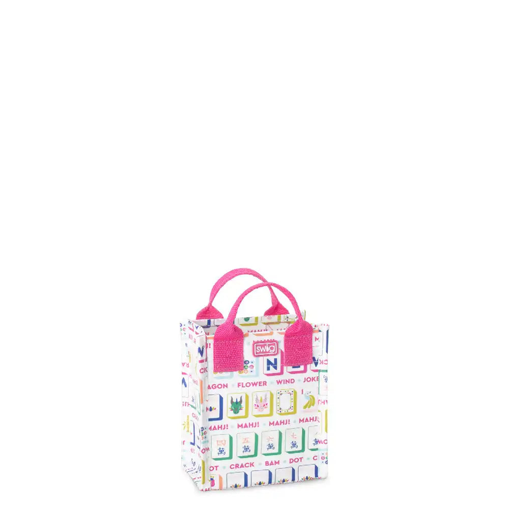Mahjong Tiles Mini Reusable Gift Bag