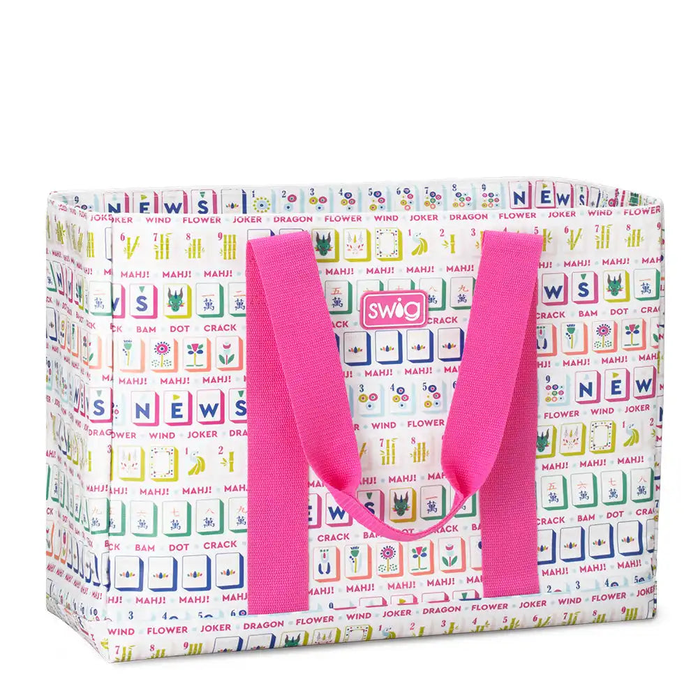 Mahjong Tiles Jumbo Tote Bag