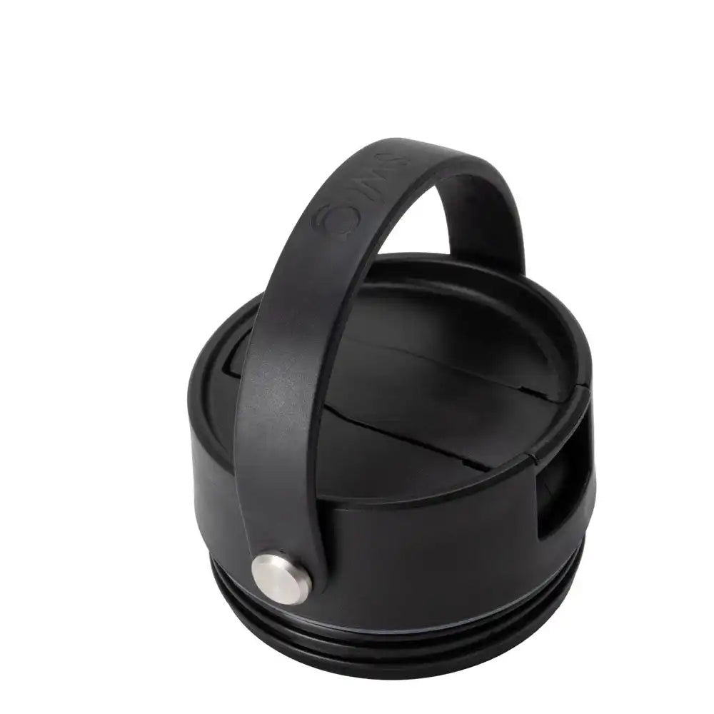 Black Flip + Sip Cap 12oz Slim Tumbler